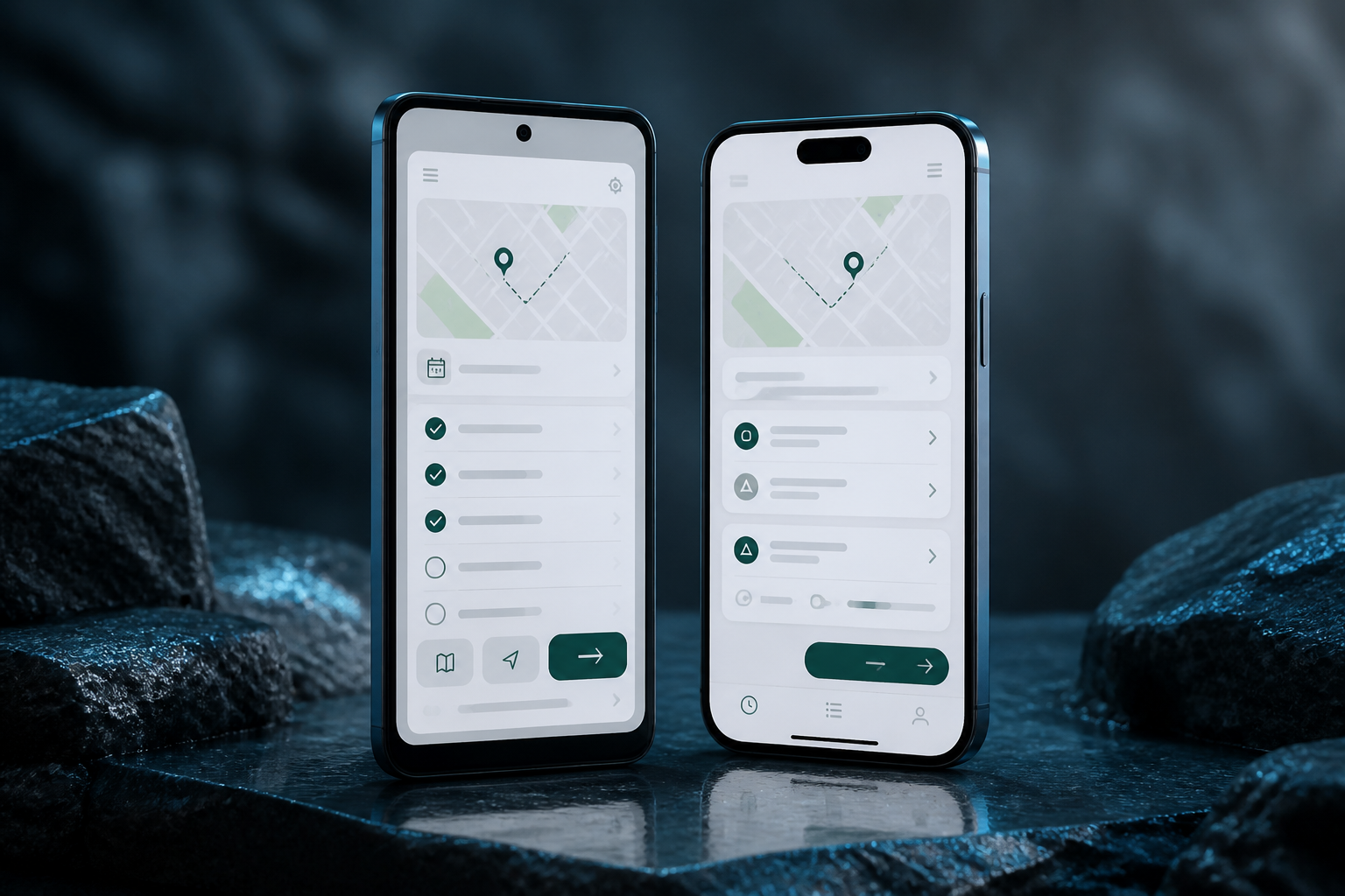 Aplicaciones móviles de negocio en Android e iOS